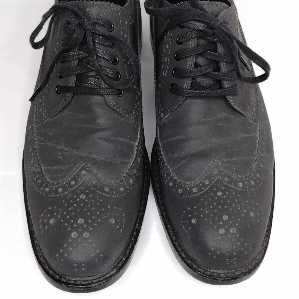 Cole Haan Men's Leather Lace Up Wingtip Business Office Oxfords Size 9.5